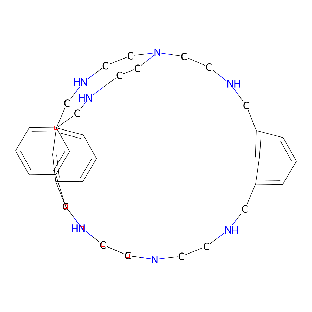 Octaaminocryptand 1 molecular structure, CAS 135469-17-9
