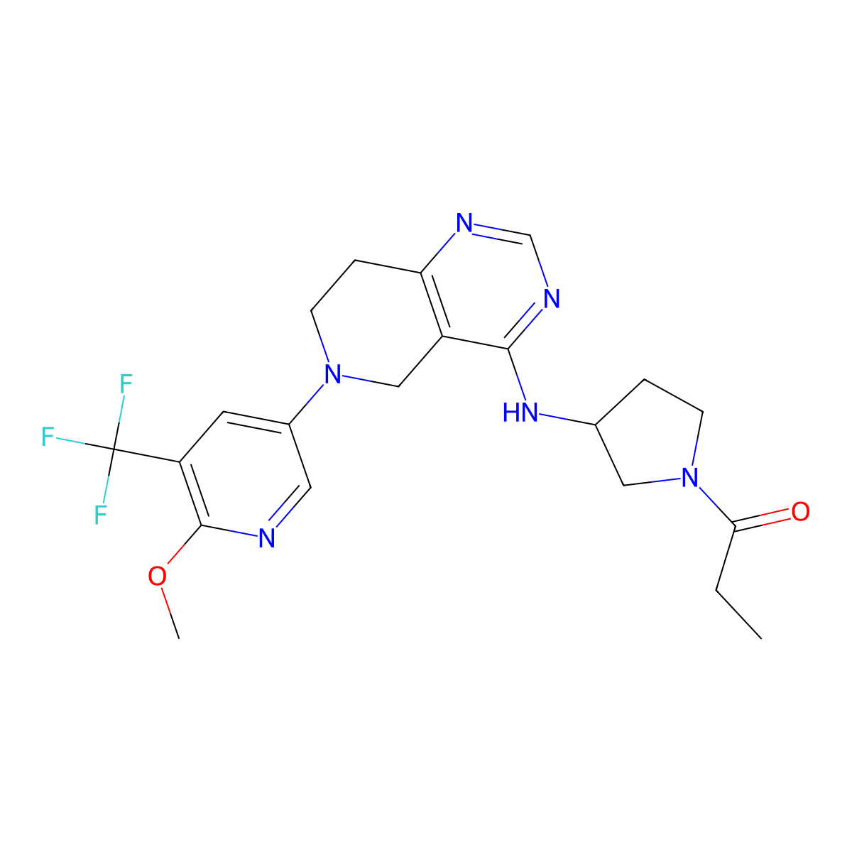 Leniolisib molecular structure, CAS 1354690-24-6