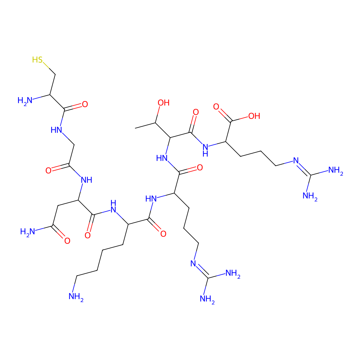 tLyP-1 peptide molecular structure, CAS 1354801-55-0
