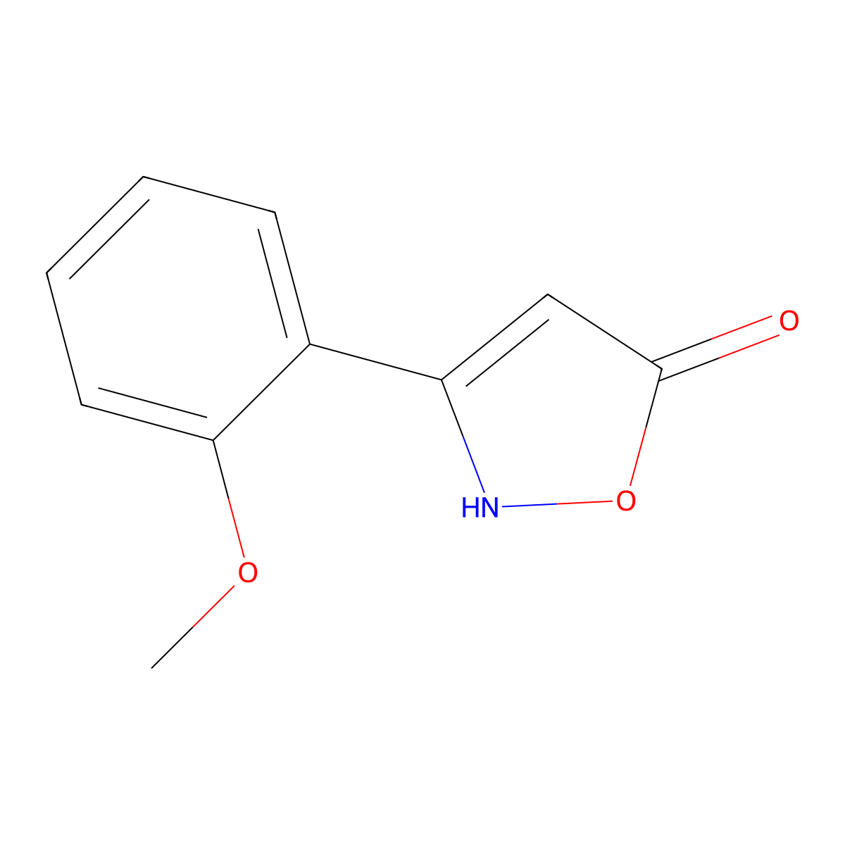 3-(2-Methoxyphenyl)-1,2-oxazol-5-ol molecular structure, CAS 1354915-50-6