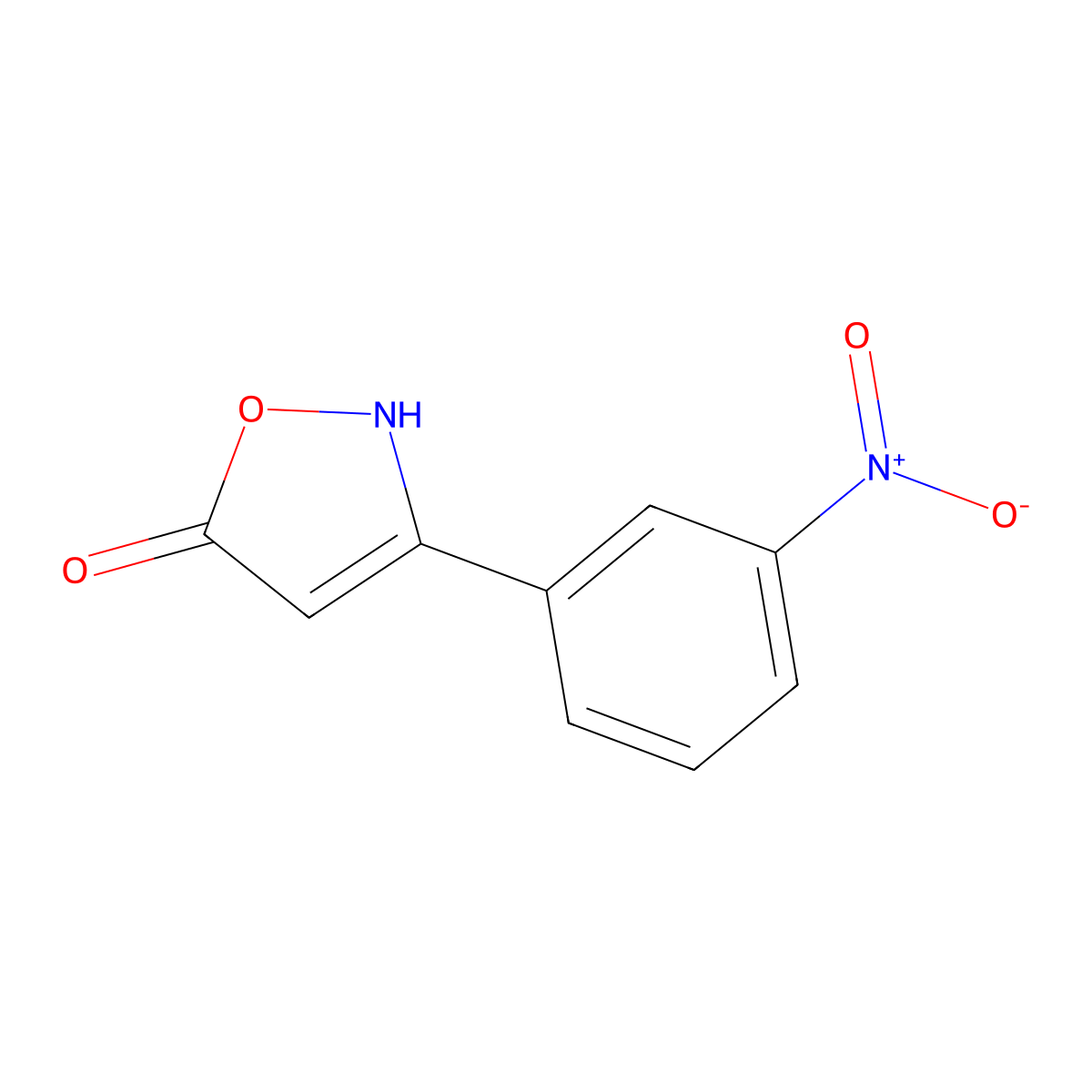 3-(3-Nitrophenyl)-1,2-oxazol-5-ol molecular structure, CAS 1354925-42-0