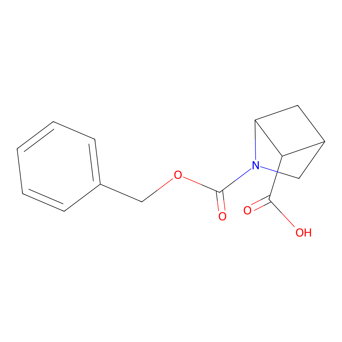 rac-(1R,4S,5R)-2-[(benzyloxy)carbonyl]-2-azabicyclo[2.1.1]hexane-5-carboxylic acid molecular structure, CAS 1354935-19-5