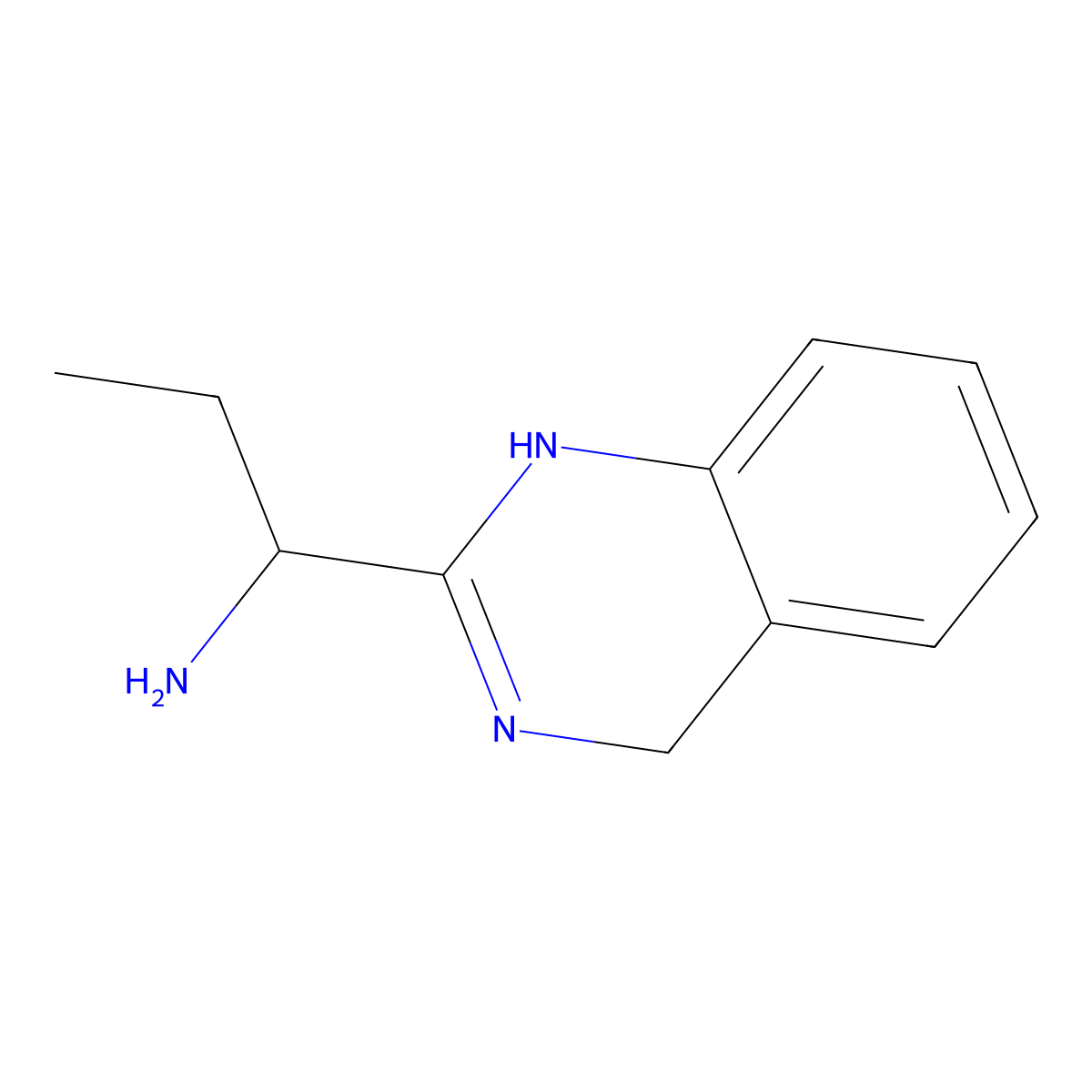 1-(3,4-Dihydroquinazolin-2-yl)propan-1-amine molecular structure, CAS 1354950-00-7