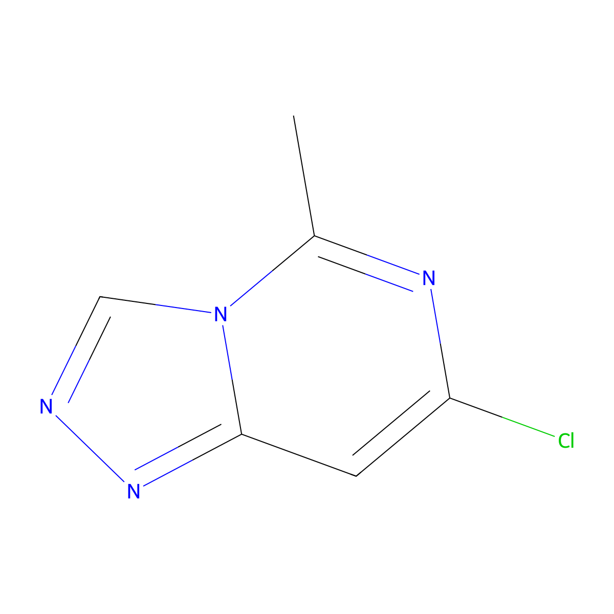 7-Chloro-5-methyl-[1,2,4]triazolo[4,3-c]pyrimidine molecular structure, CAS 1354951-50-0