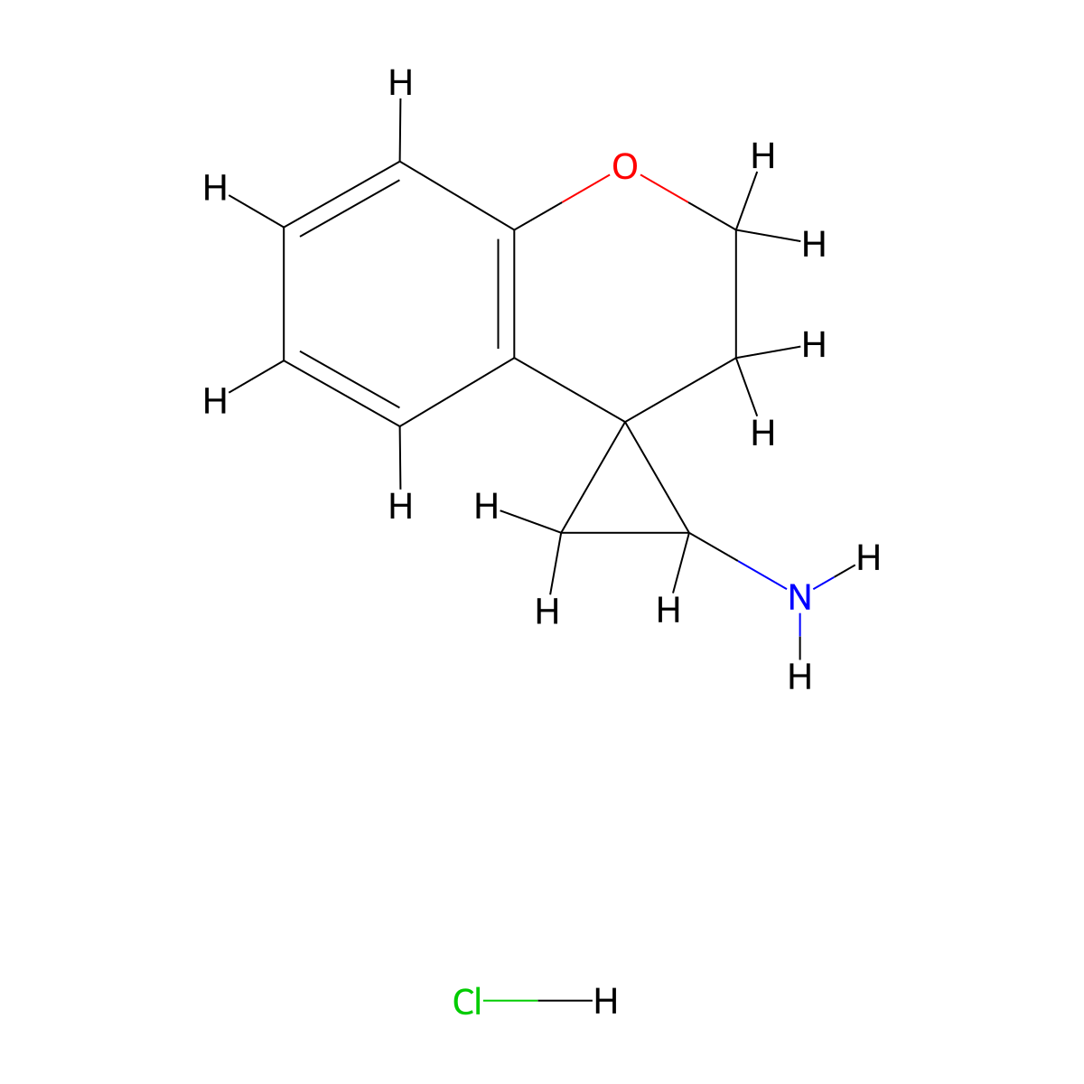 2,3-Dihydrospiro[1-benzopyran-4,1'-cyclopropane]-3'-amine hydrochloride molecular structure, CAS 1354958-26-1