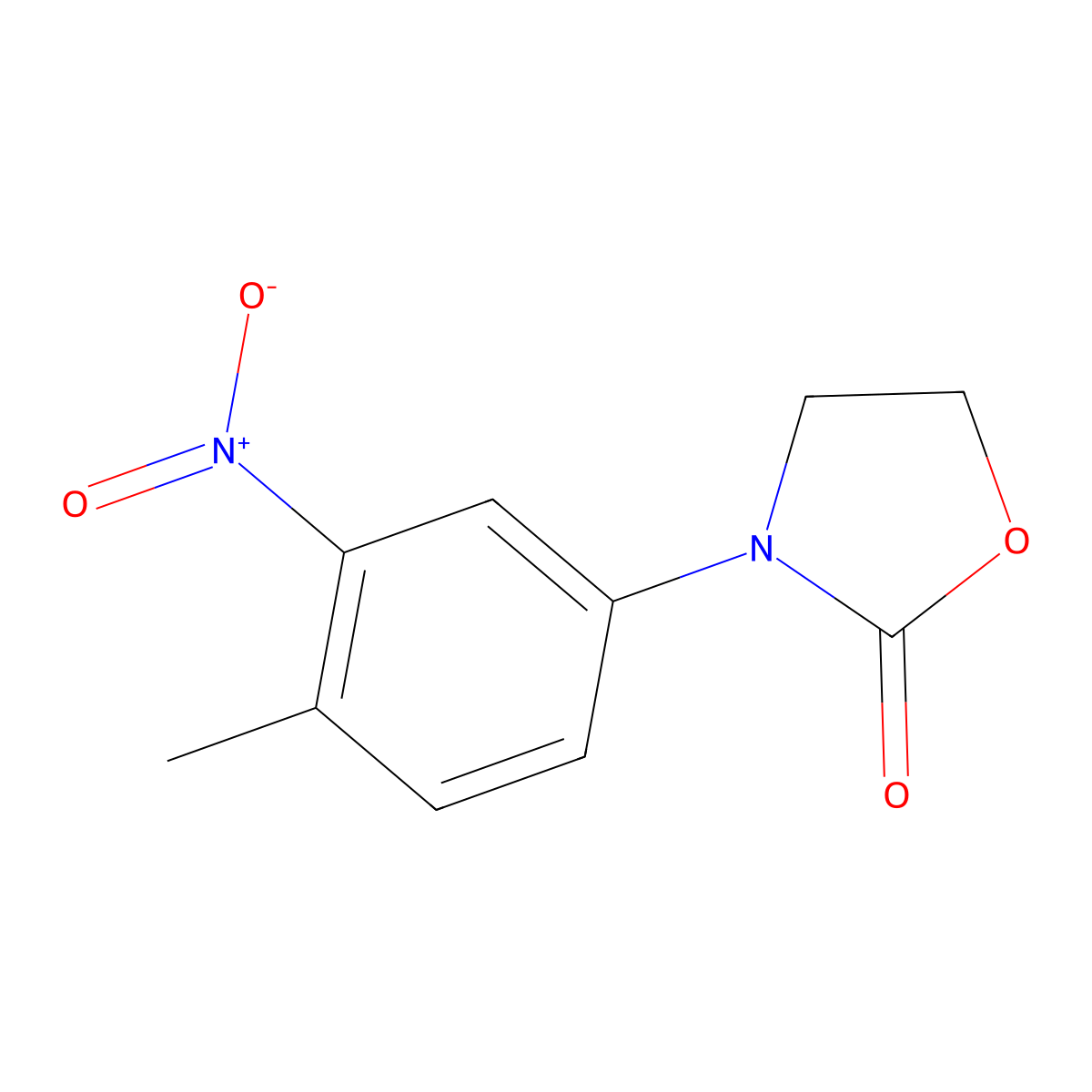 3-(4-Methyl-3-nitrophenyl)-1,3-oxazolidin-2-one molecular structure, CAS 1354960-17-0