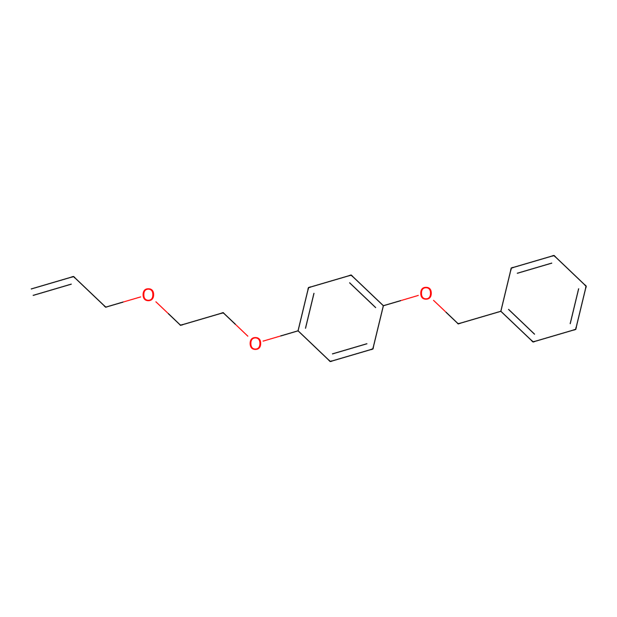 1-(2-(Allyloxy)ethoxy)-4-(benzyloxy)benzene molecular structure, CAS 1354967-78-4