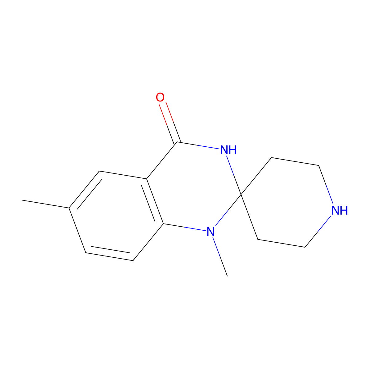 1',6'-dimethyl-1'H-spiro[piperidine-4,2'-quinazolin]-4'(3'H)-one molecular structure, CAS 1355175-14-2
