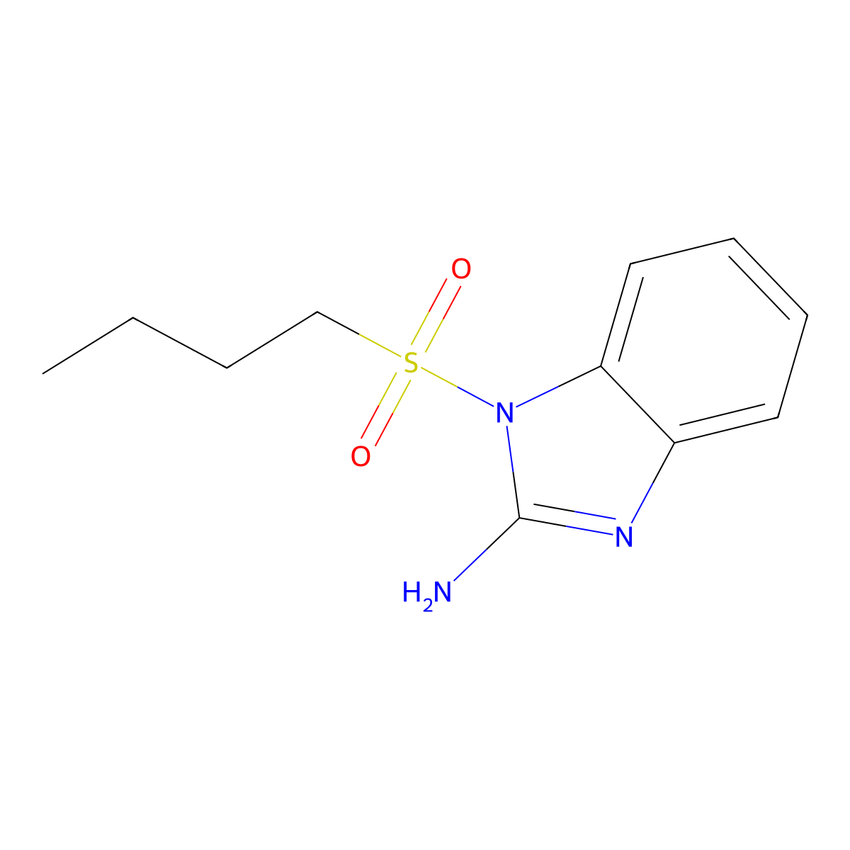 1-(Butylsulfonyl)-1H-benzo[d]imidazol-2-amine molecular structure, CAS 1355215-04-1