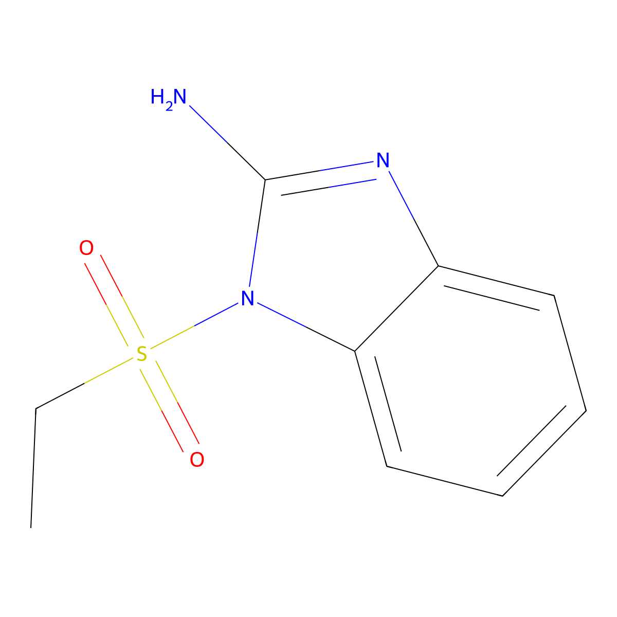 1-(Ethylsulfonyl)-1H-benzo[d]imidazol-2-amine molecular structure, CAS 1355216-77-1