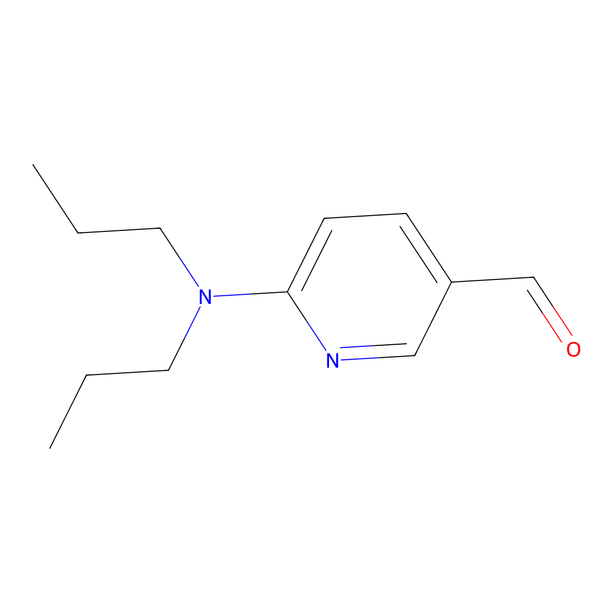 6-(Dipropylamino)nicotinaldehyde molecular structure, CAS 1355226-15-1