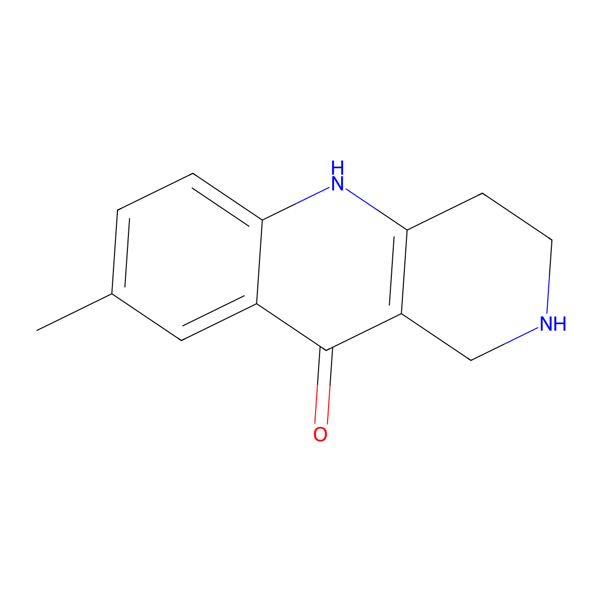 8-methyl-1,3,4,5-tetrahydrobenzo[b]-1,6-naphthyridin-10(2H)-one molecular structure, CAS 1355226-54-8