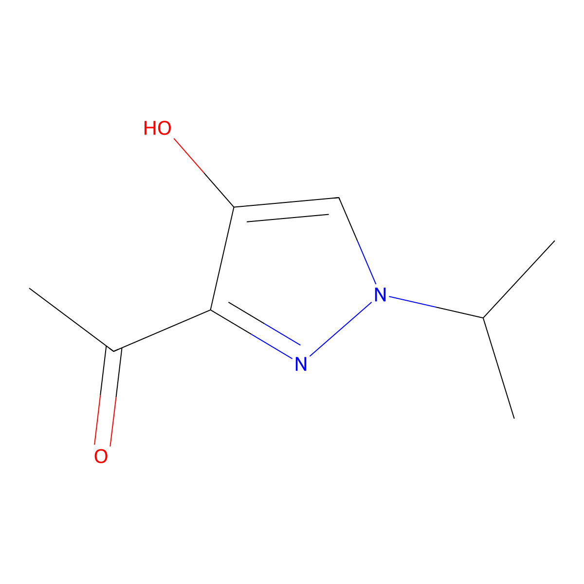 1-(4-Hydroxy-1-isopropyl-1h-pyrazol-3-yl)ethanone molecular structure, CAS 1355228-97-5