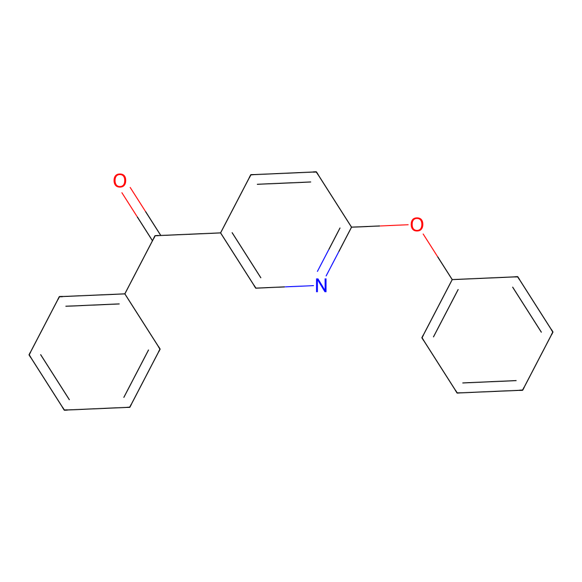 (6-Phenoxypyridin-3-yl)(phenyl)methanone molecular structure, CAS 1355236-64-4