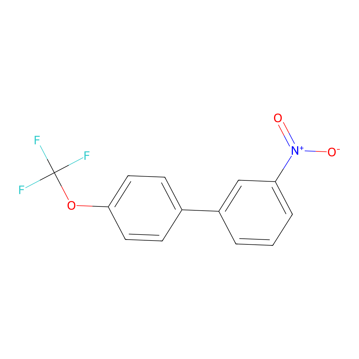 3-Nitro-4'-(trifluoromethoxy)biphenyl molecular structure, CAS 1355246-94-4