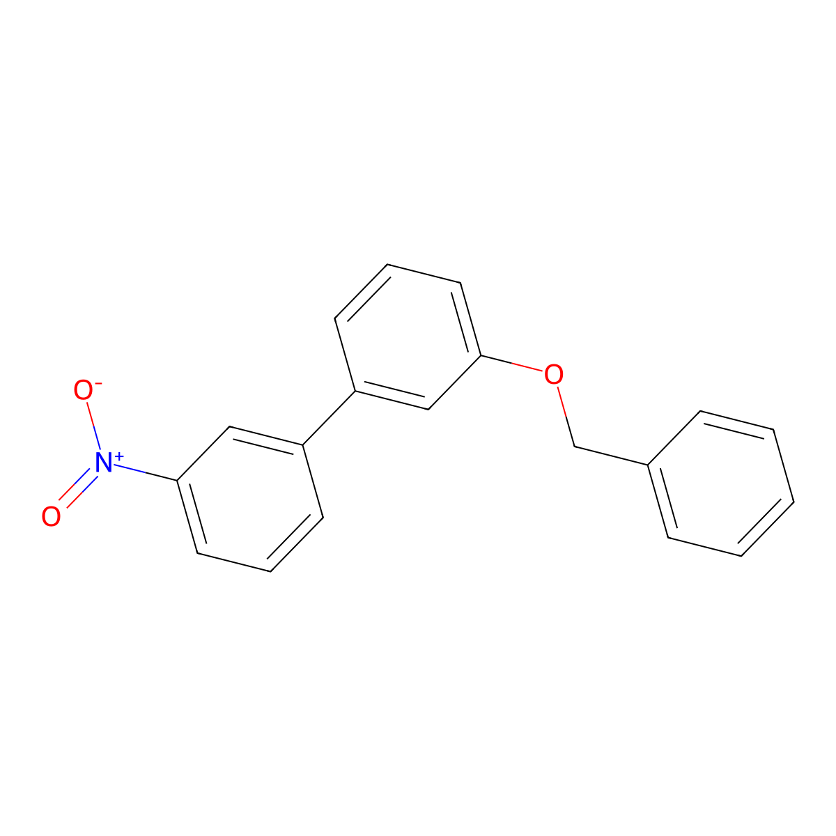 1-(Benzyloxy)-3-(3-nitrophenyl)benzene molecular structure, CAS 1355248-16-6