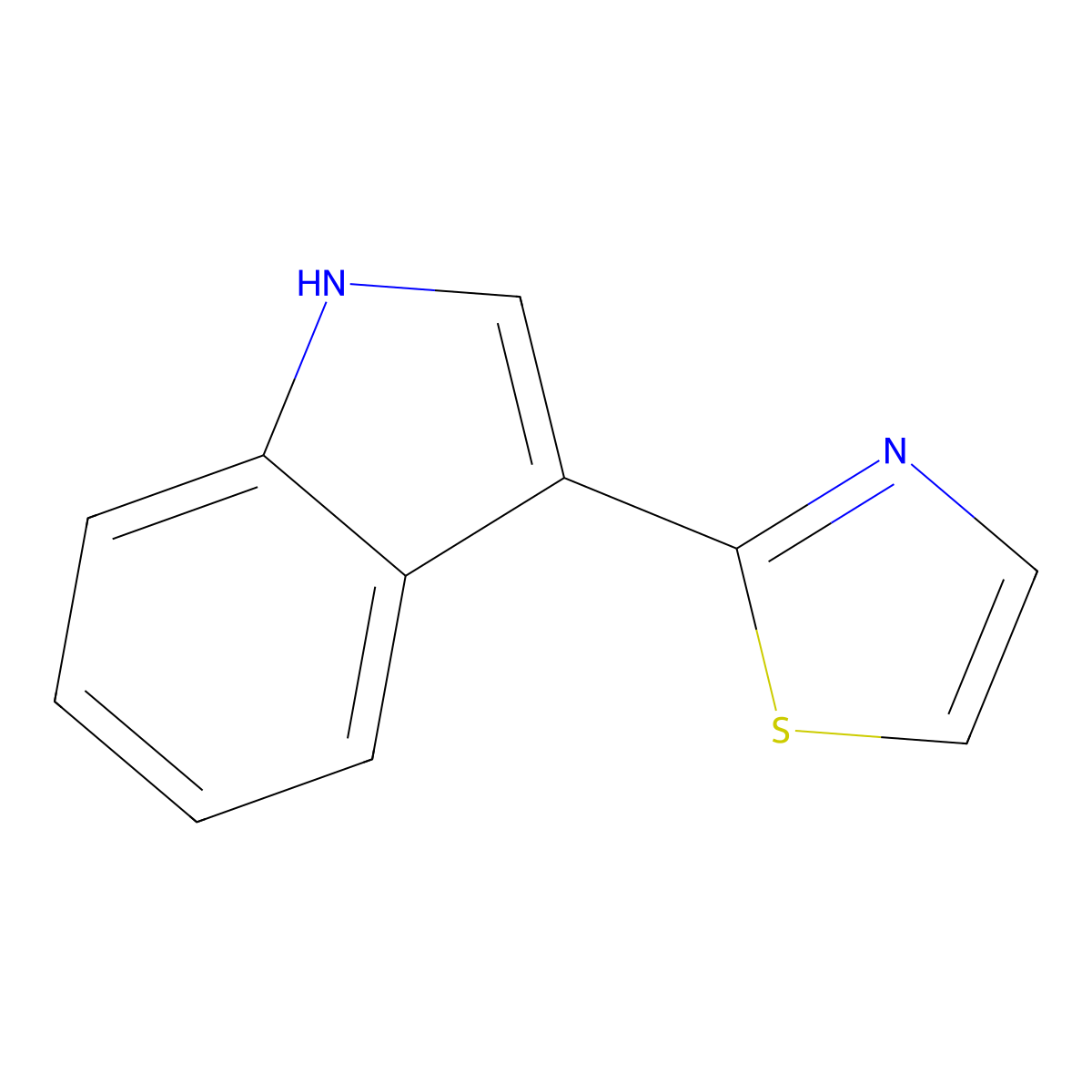 Camalexin molecular structure, CAS 135531-86-1