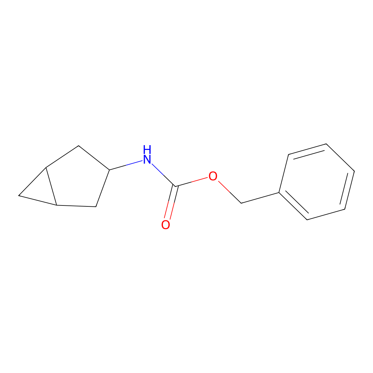 Bicyclo[3.1.0]hex-3-yl-carbamic acid benzyl ester molecular structure, CAS 1355328-26-5