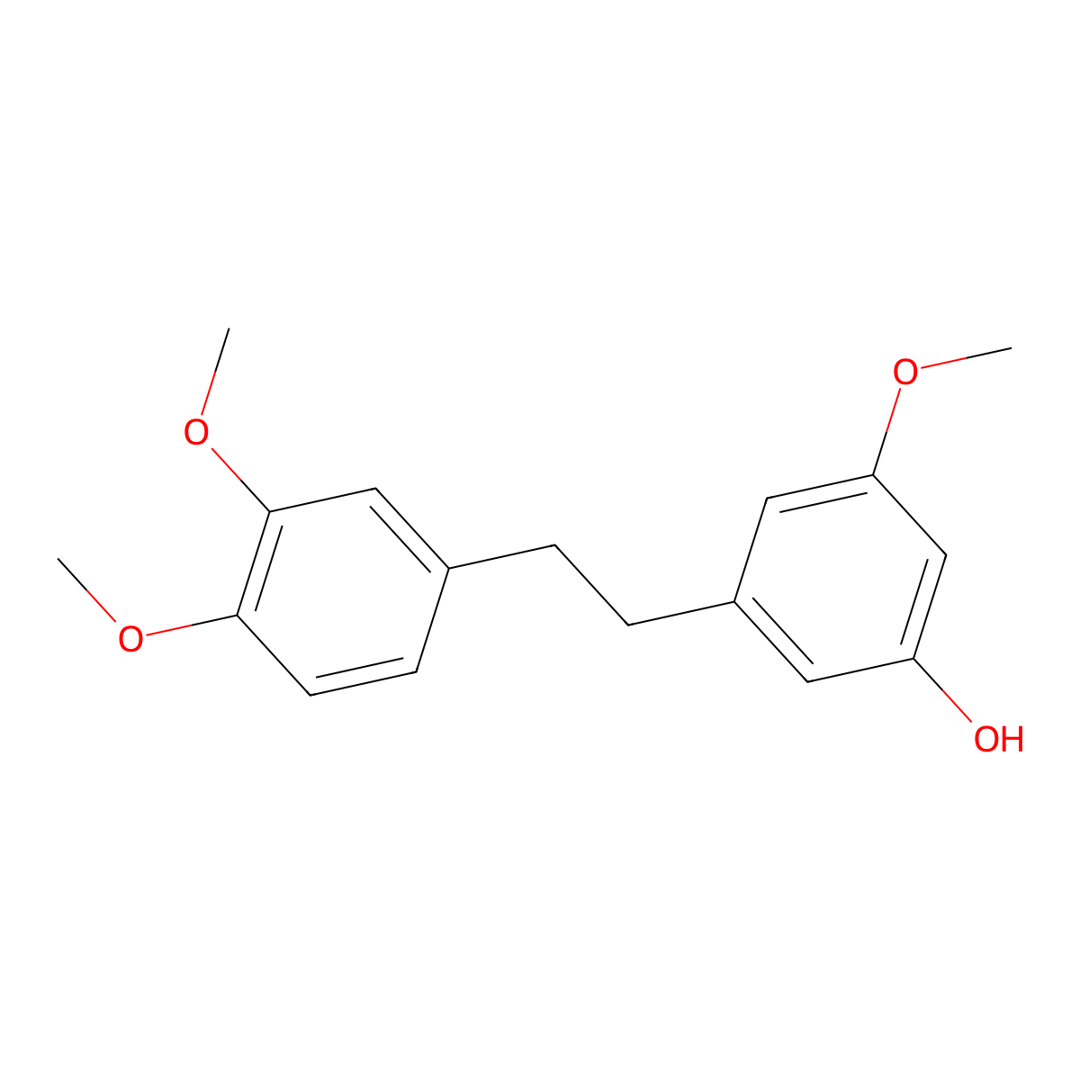 3-O-Methylgigantol molecular structure, CAS 135545-84-5
