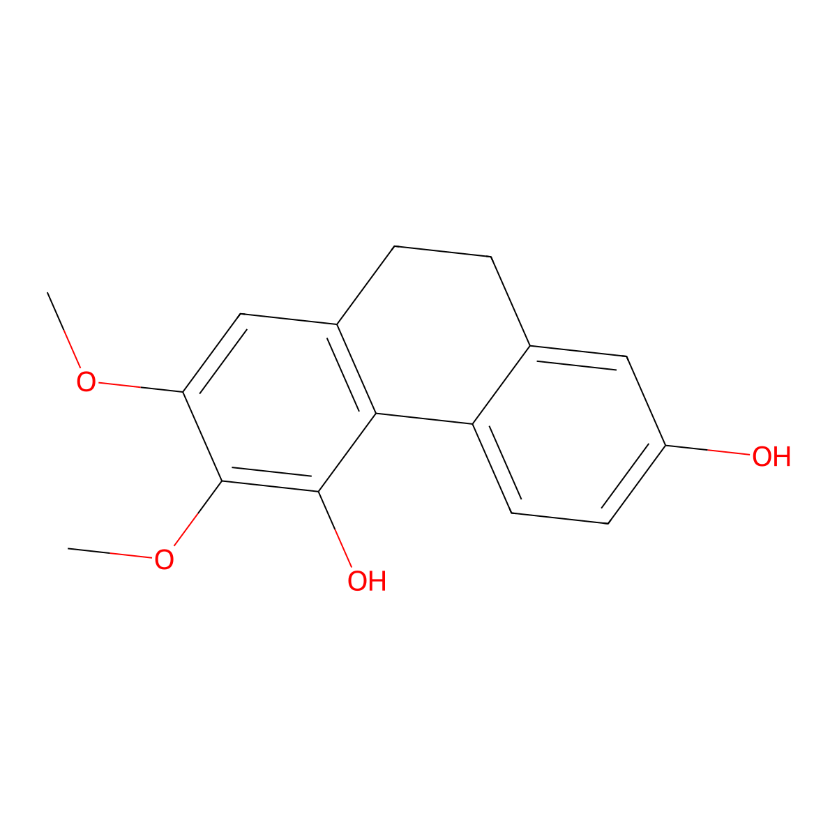 Ephemeranthol A molecular structure, CAS 135545-86-7