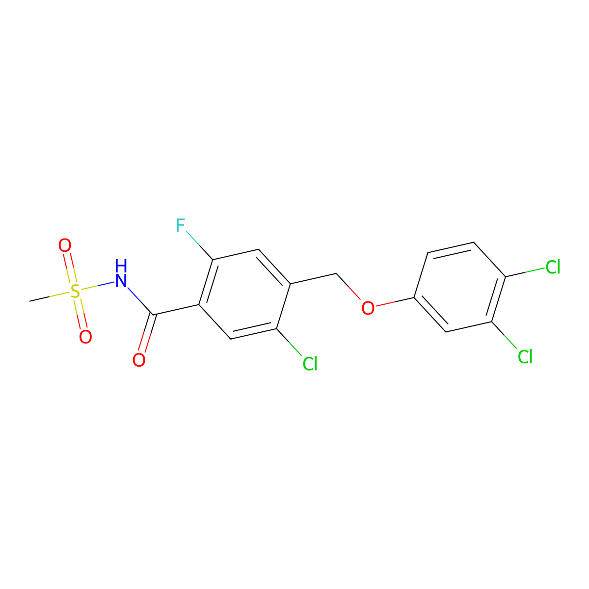 Nav1.7 inhibitor molecular structure, CAS 1355631-24-1