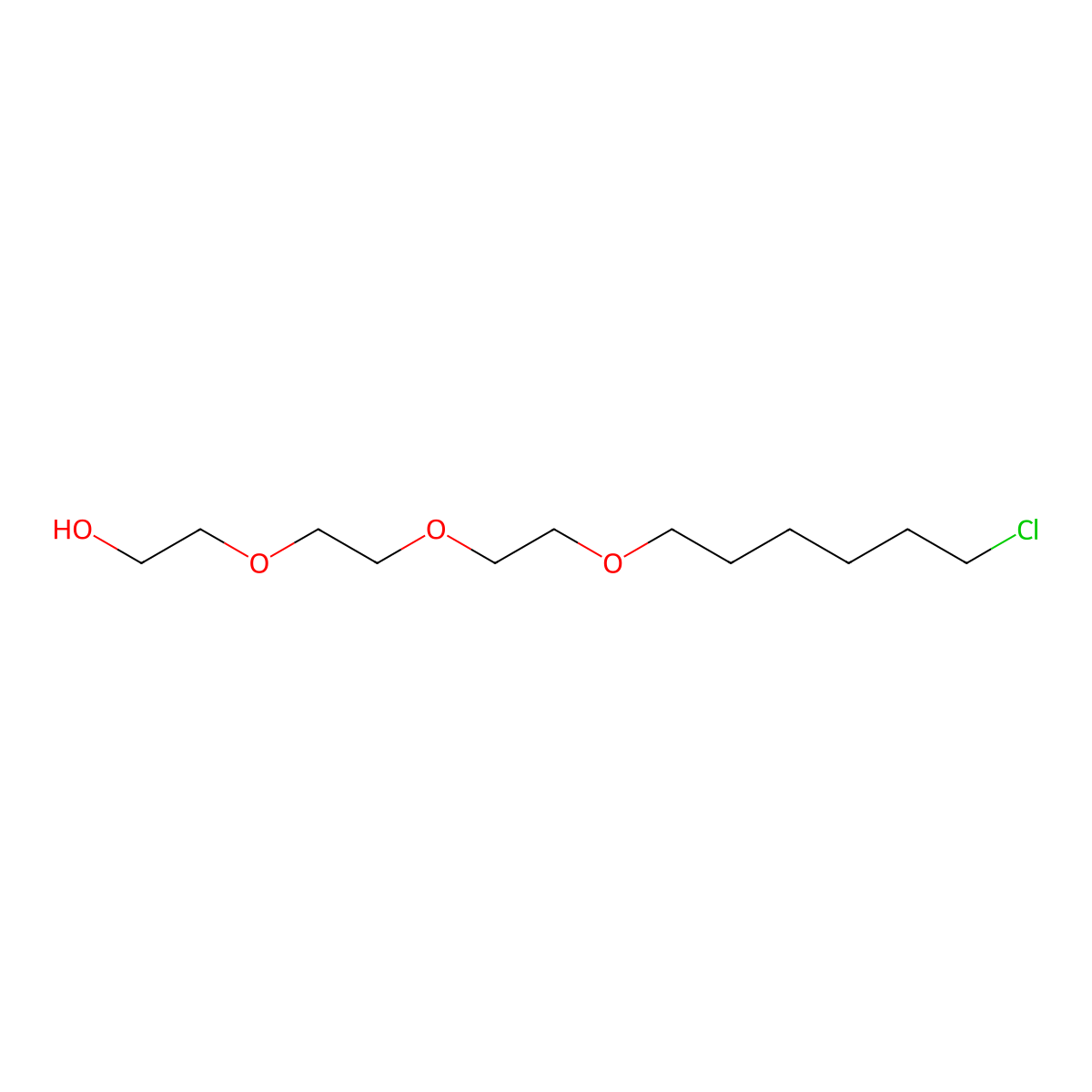 2-(2-(2-((6-Chlorohexyl)oxy)ethoxy)ethoxy)ethan-1-ol molecular structure, CAS 1355955-95-1