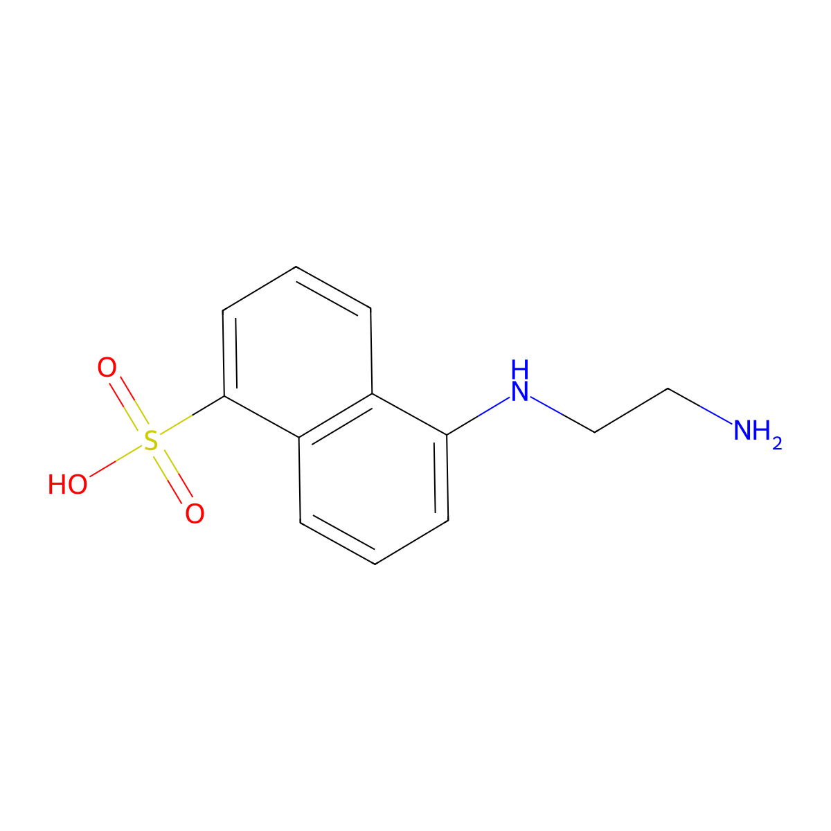 Edans molecular structure, CAS 1356090-48-6