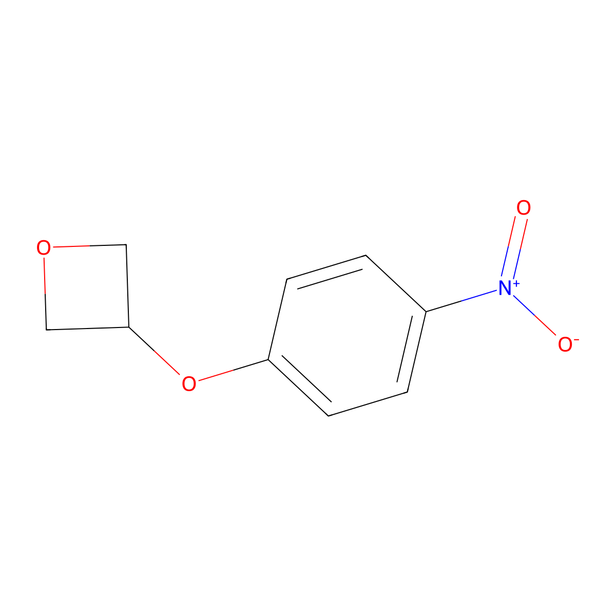 3-(4-Nitrophenoxy)oxetane molecular structure, CAS 1356114-04-9