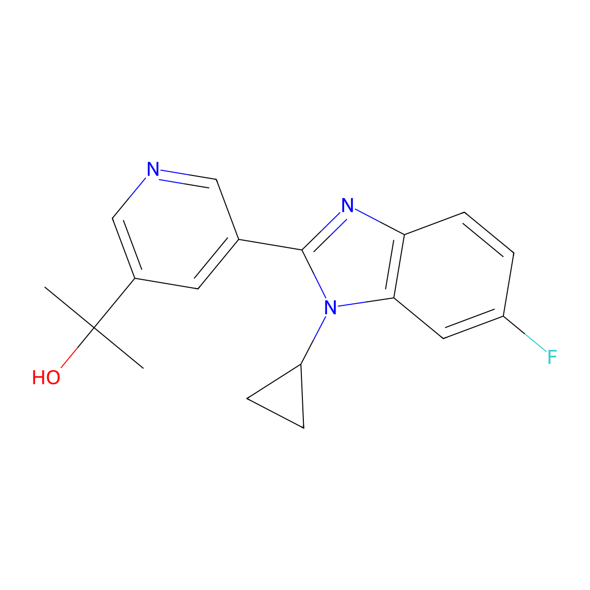 Cyp11B2-IN-1 molecular structure, CAS 1356479-78-1