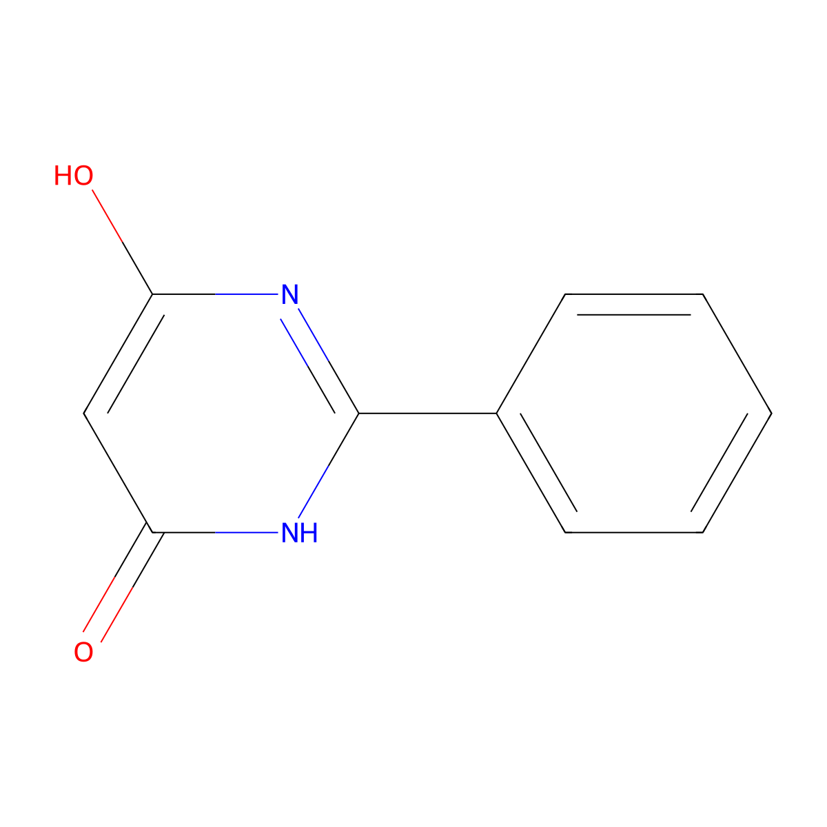 2-Phenylpyrimidine-4,6-diol molecular structure, CAS 13566-71-7