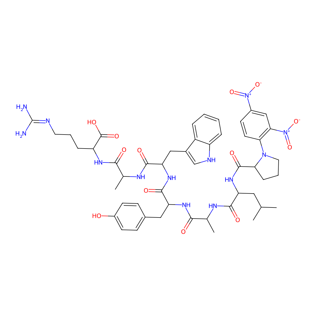 MMP-8/MMP-26 Fluorogenic Substrate molecular structure, CAS 135662-05-4