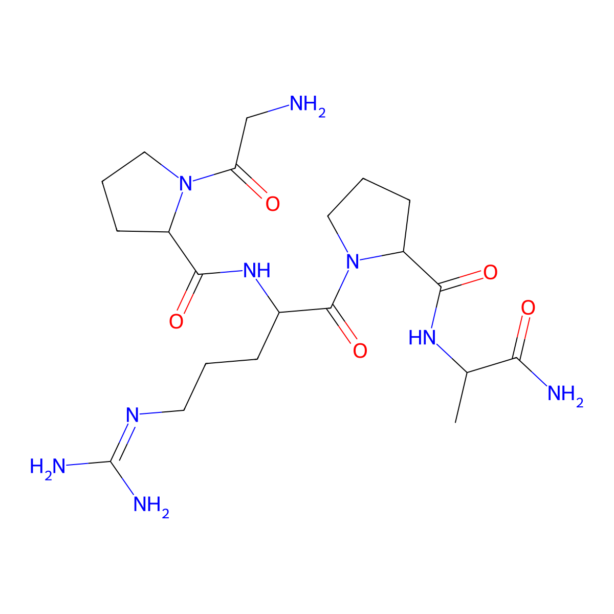 Pentapeptide-3 molecular structure, CAS 135679-88-8