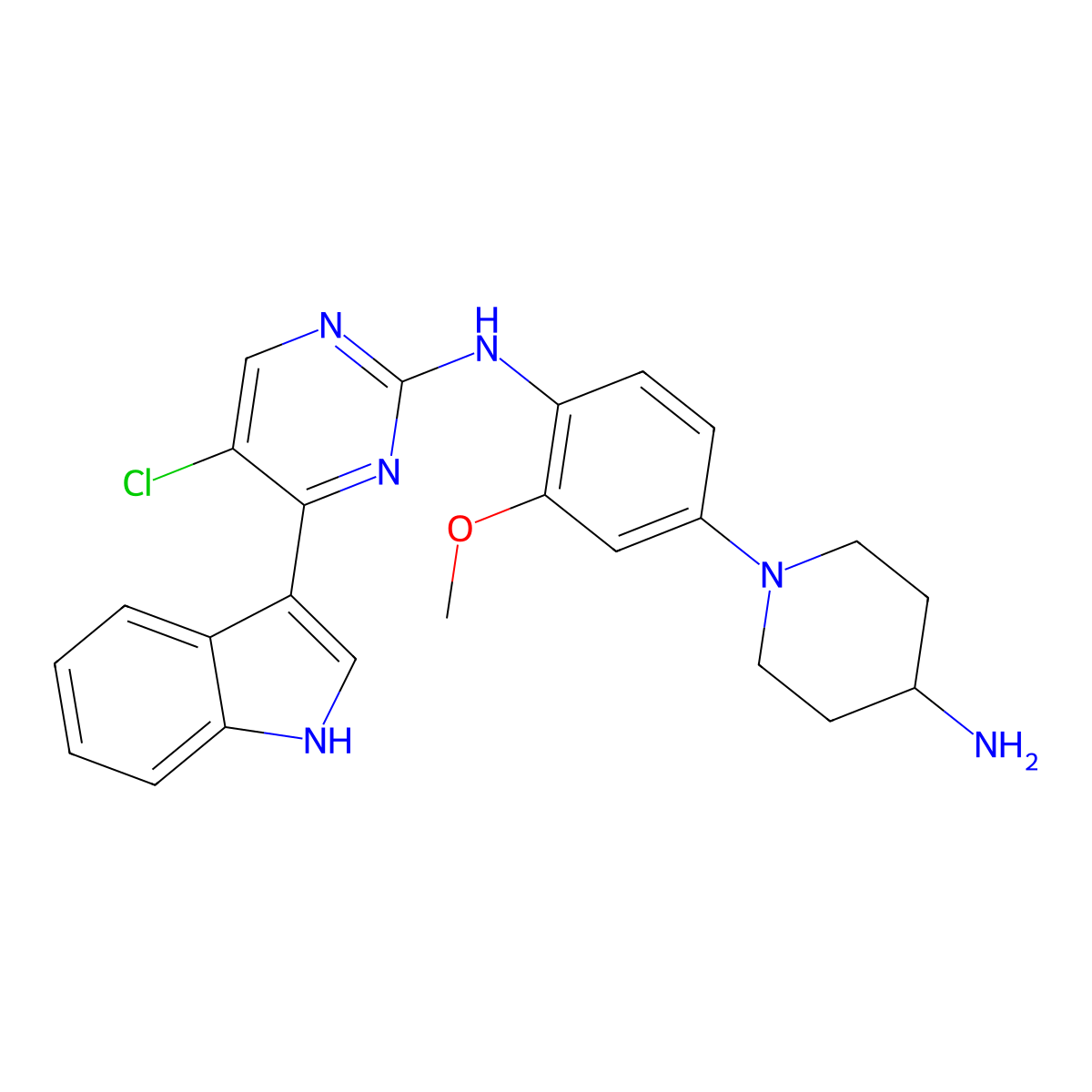 Azd3463 molecular structure, CAS 1356962-20-3