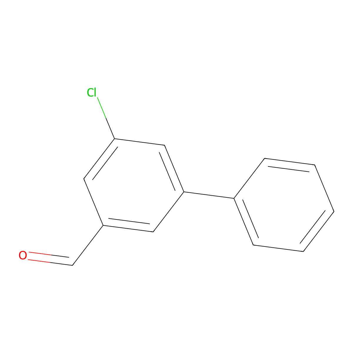 5-Chloro-[1,1'-biphenyl]-3-carbaldehyde molecular structure, CAS 1356967-49-1