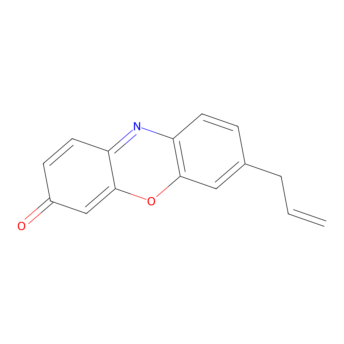 7-Allyl-3H-phenoxazin-3-one molecular structure, CAS 1357085-84-7