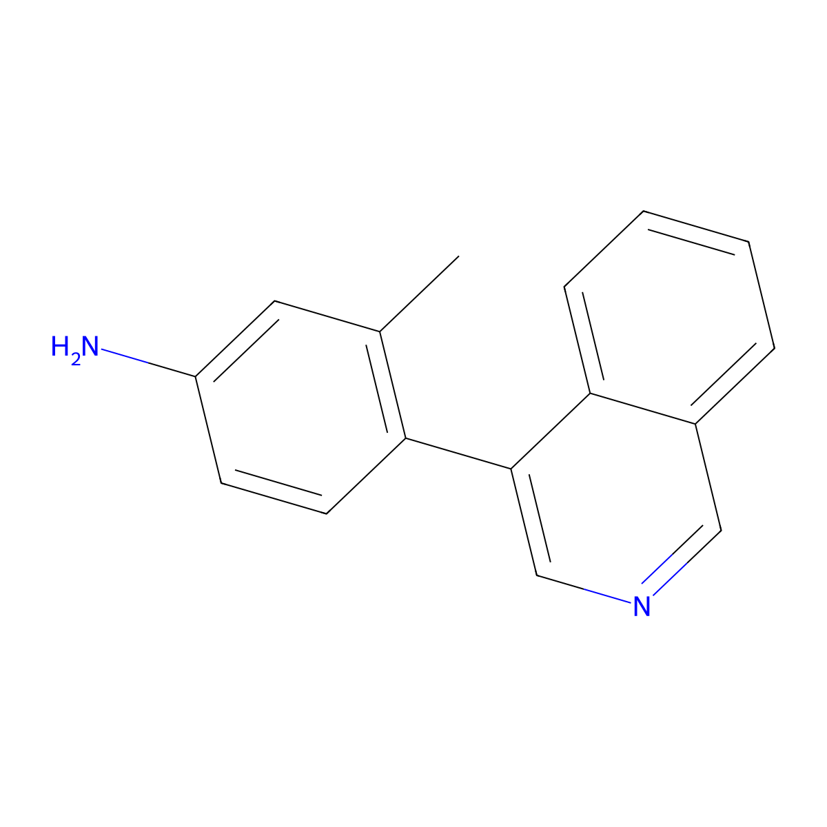 4-(Isoquinolin-4-yl)-3-methylaniline molecular structure, CAS 1357094-83-7