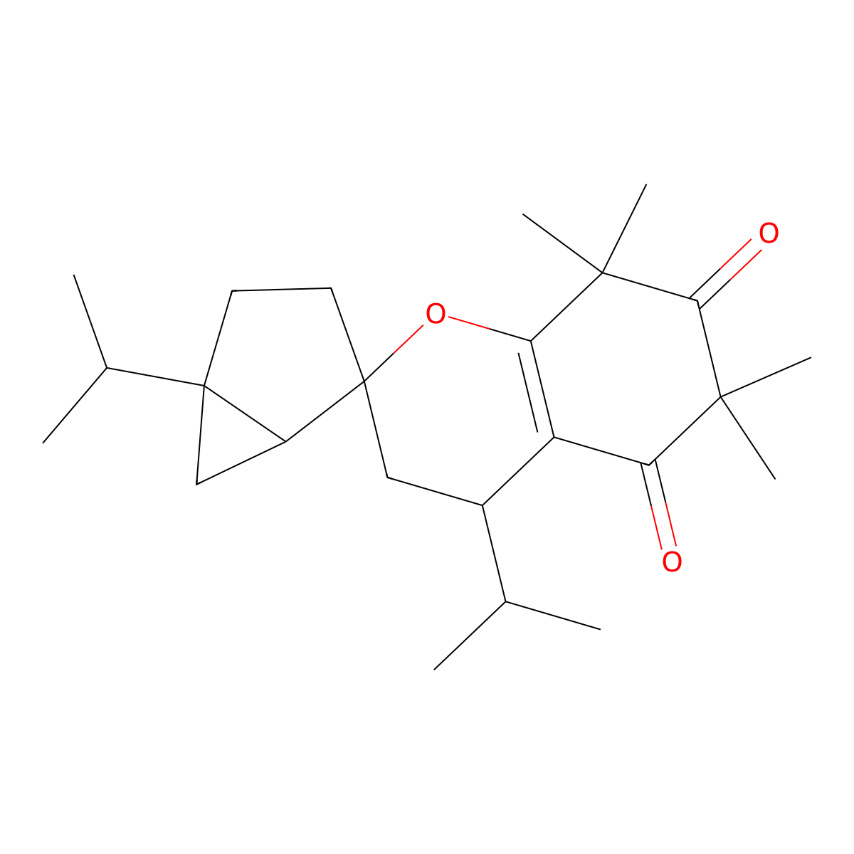 Myrtucommulone L molecular structure, CAS 1357149-74-6