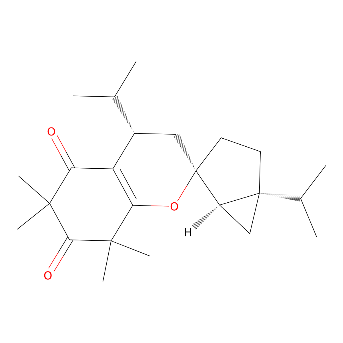 Myrtucommulone L molecular structure, CAS 1357149-74-6