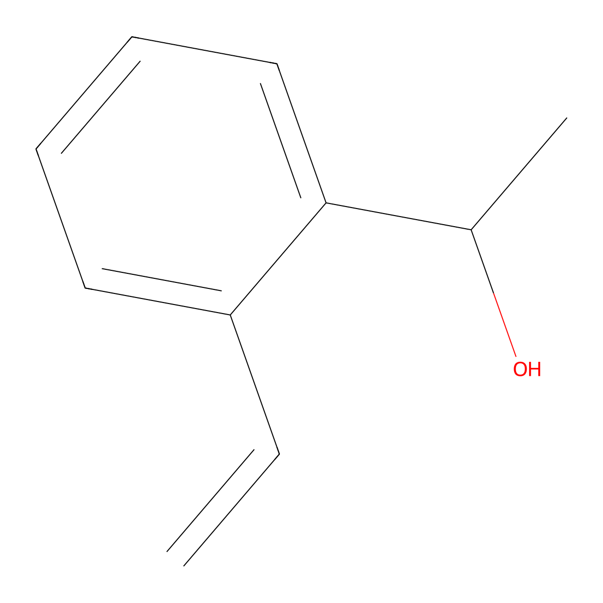 2-Ethenyl-|A-methylbenzenemethanol molecular structure, CAS 135730-46-0