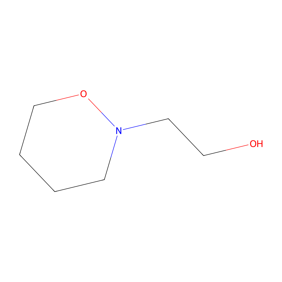 2-[1,2]Oxazinan-2-yl-ethanol molecular structure, CAS 1357352-12-5