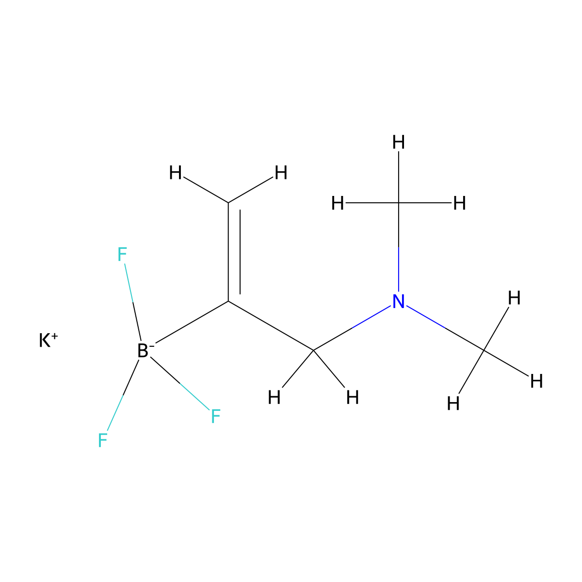 Potassium 3-(dimethylamino)prop-1-EN-2-yltrifluoroborate molecular structure, CAS 1357559-53-5