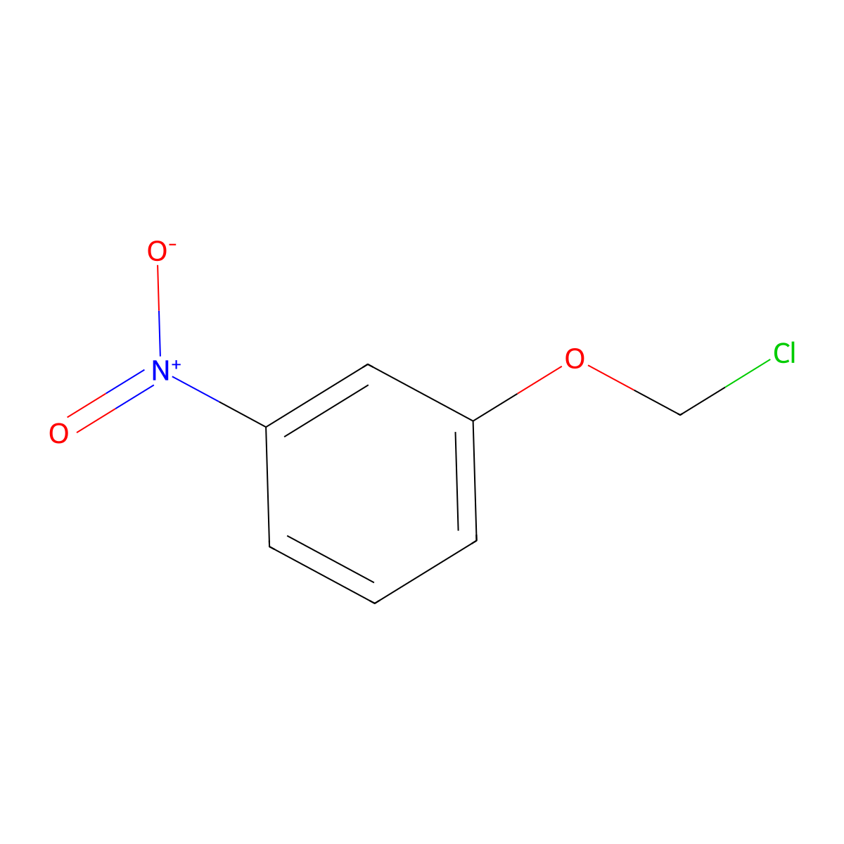 1-(Chloromethoxy)-3-nitrobenzene molecular structure, CAS 1357626-48-2