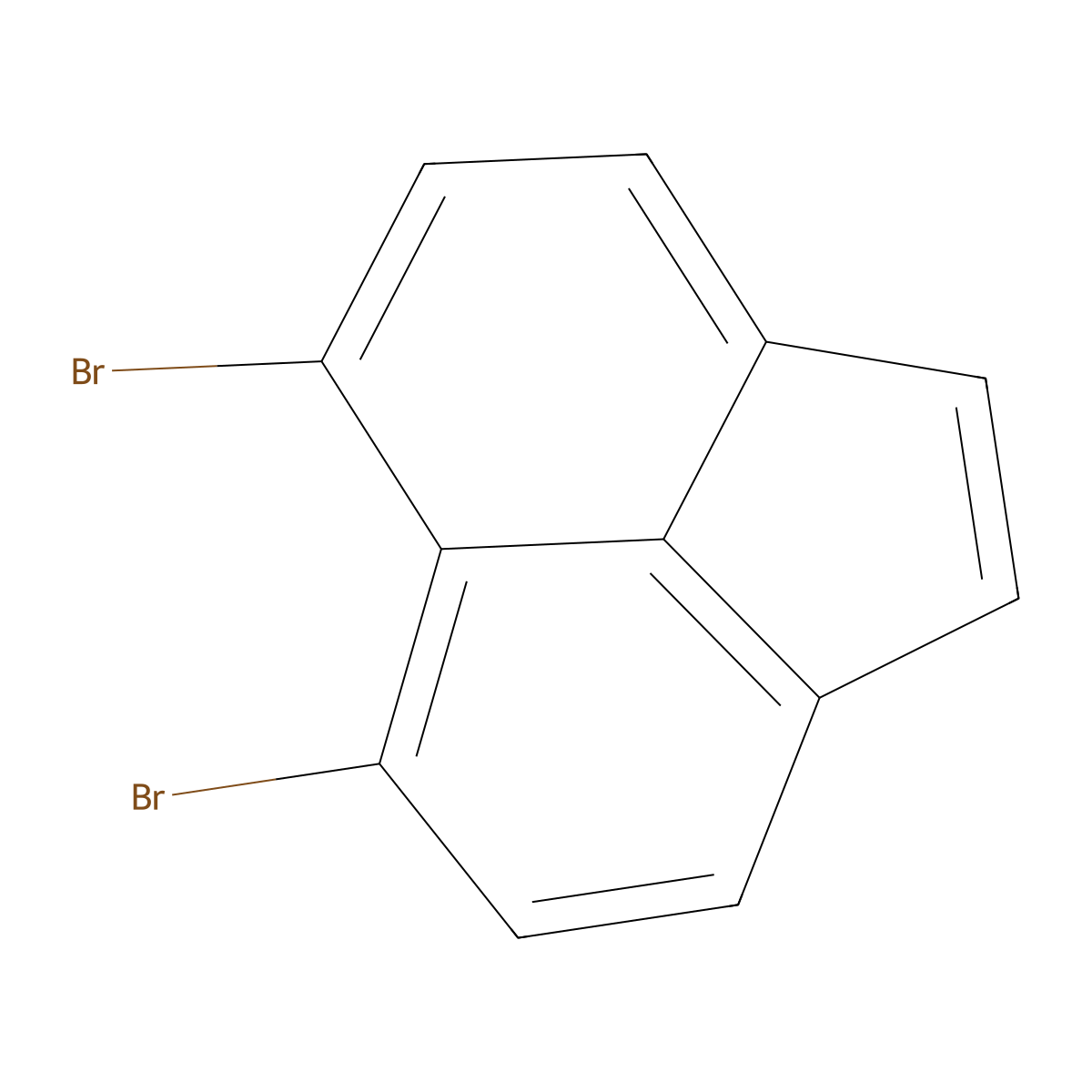 5,6-Dibromoacenaphthylene molecular structure, CAS 13577-23-6