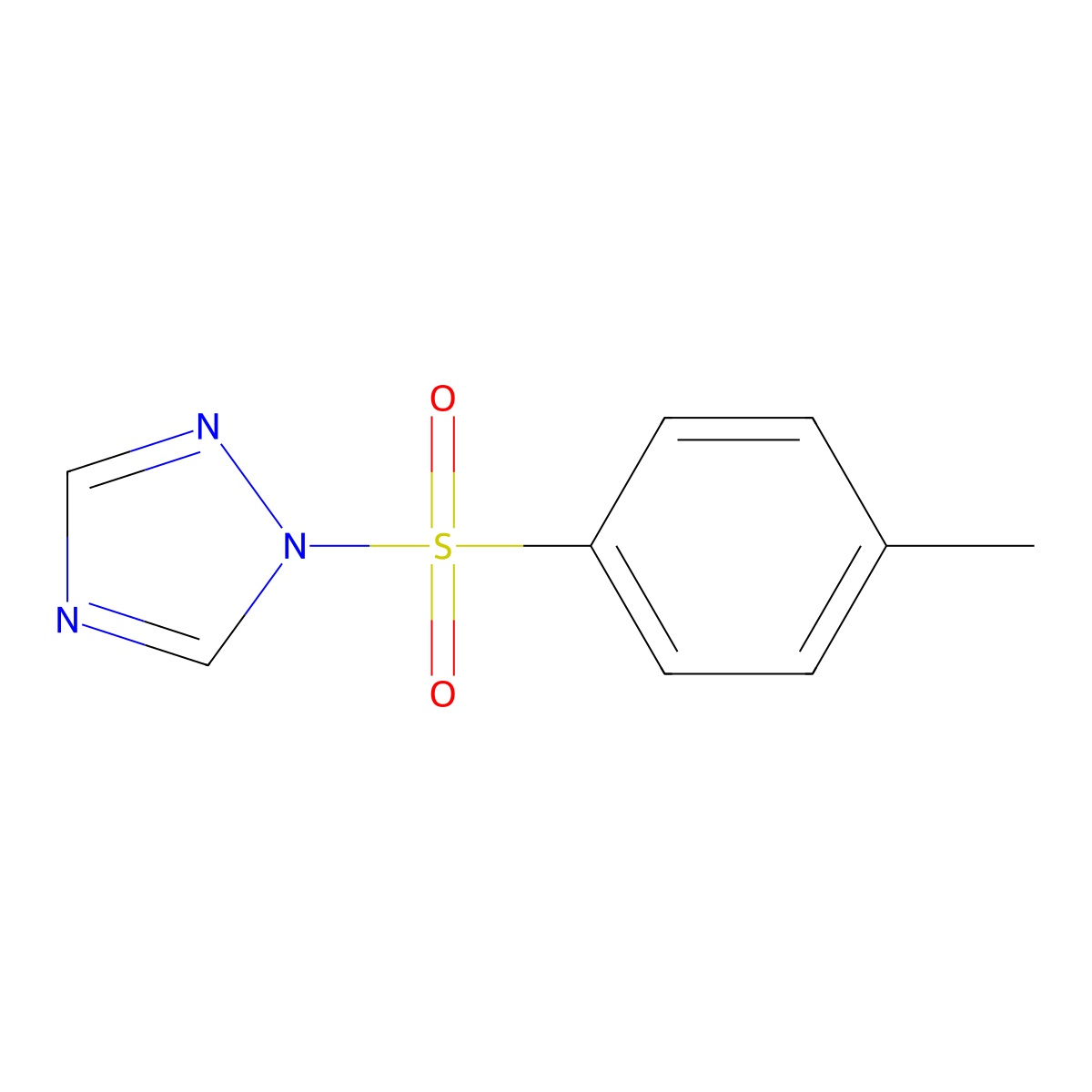 1-(p-Toluenesulfonyl)-1,2,4-triazole molecular structure, CAS 13578-51-3