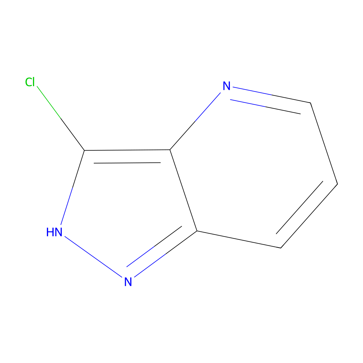 3-Chloro-1H-pyrazolo[4,3-b]pyridine molecular structure, CAS 1357945-31-3