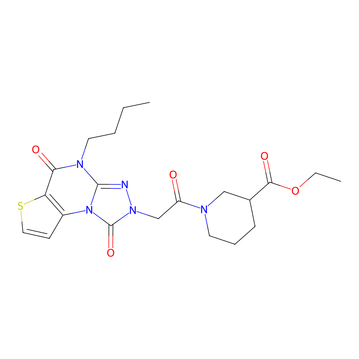 N-butyl-1-{3-[(5,6,7,8-tetrahydronaphthalen-2-ylsulfonyl)amino]benzoyl}piperidine-4-carboxamide molecular structure, CAS 1358413-58-7