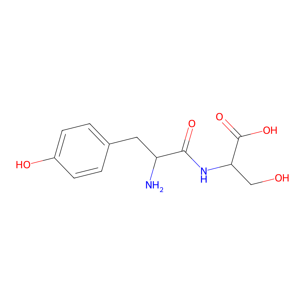Tyr-Ser molecular structure, CAS 13588-99-3
