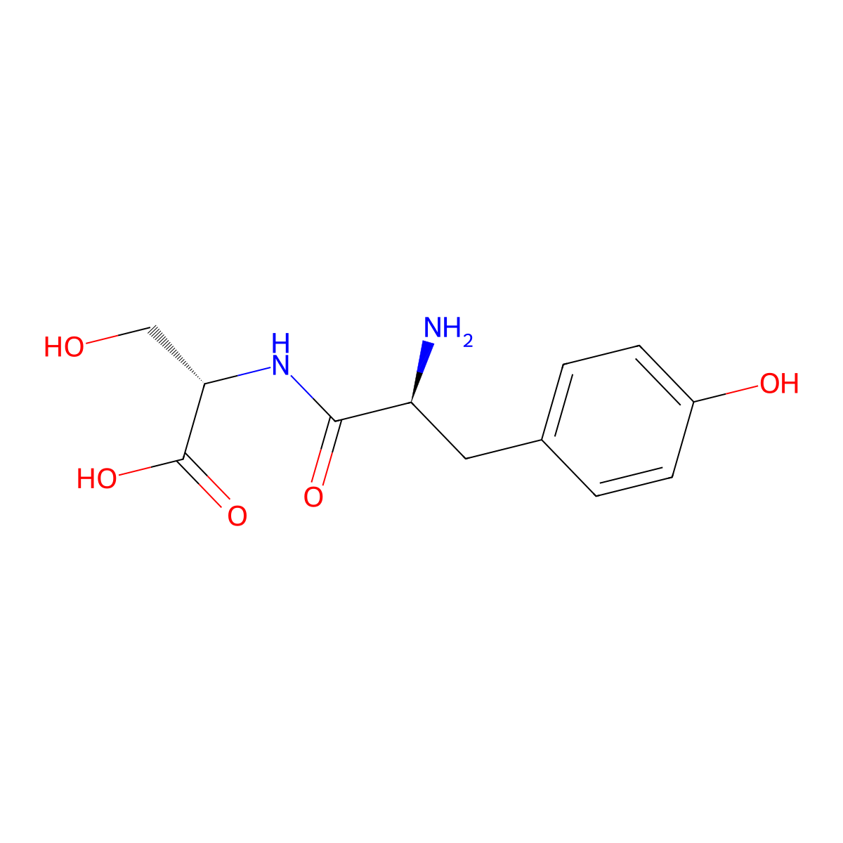 Tyr-Ser molecular structure, CAS 13588-99-3