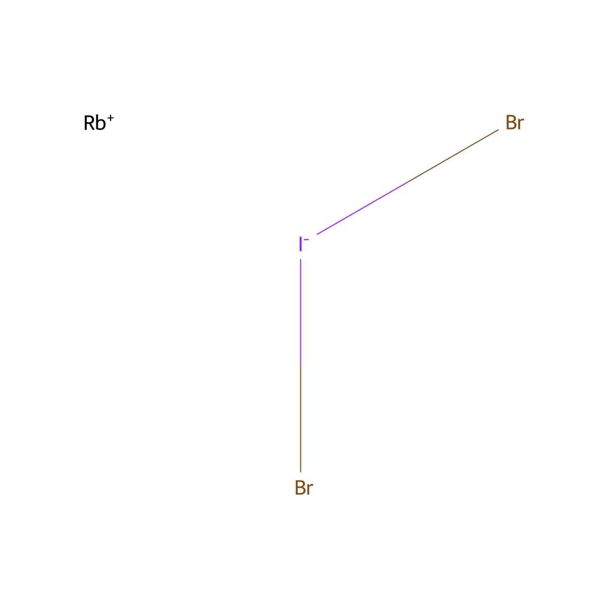 Iodate(1-), dibromo-, rubidium (1:1) molecular structure, CAS 13595-97-6