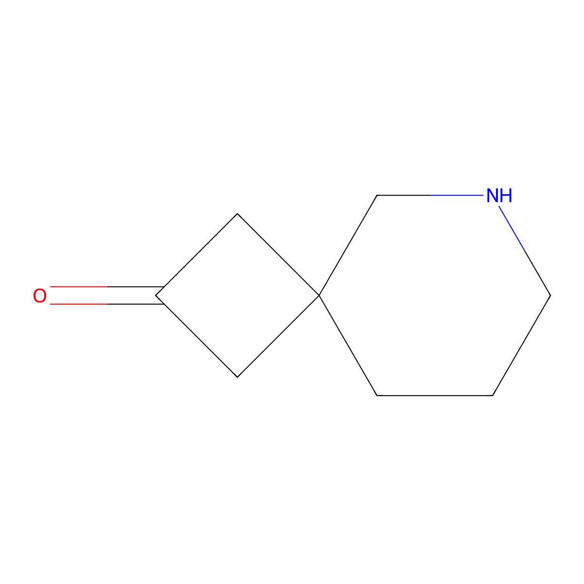 6-Azaspiro[3.5]nonan-2-one molecular structure, CAS 1359703-25-5